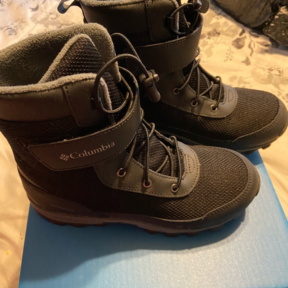 Black Columbia Snow Boots.